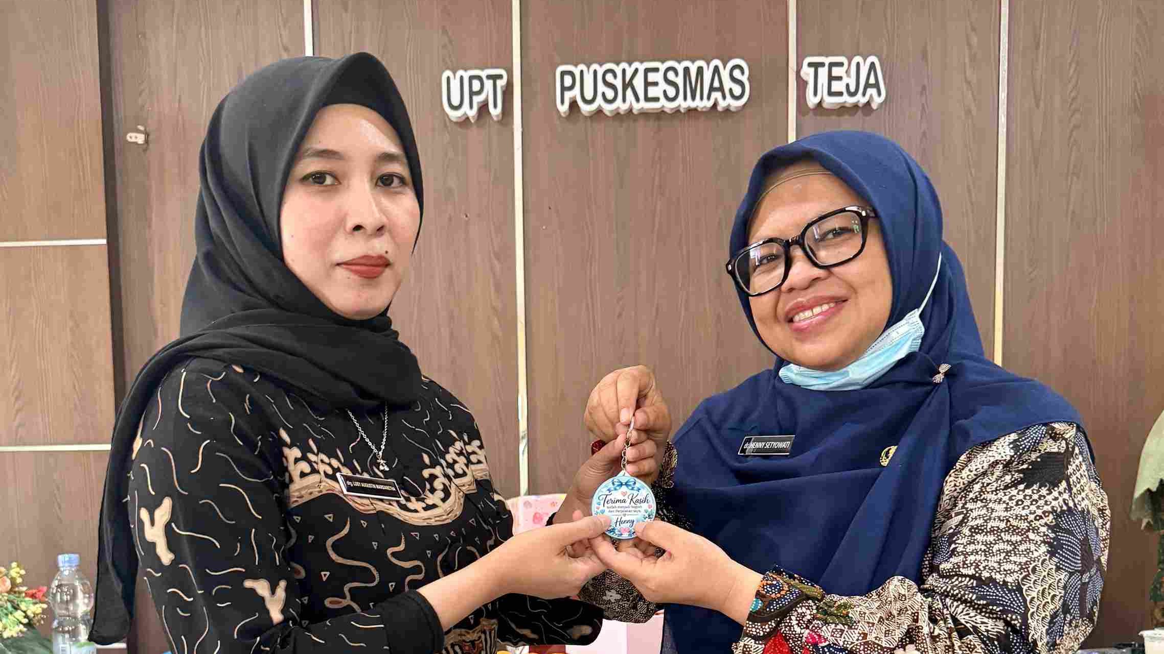 Serah Terima Tugas dan Tanggung Jawab Plt. Kepala UPT Puskesmas Teja serta Pisah Kenang